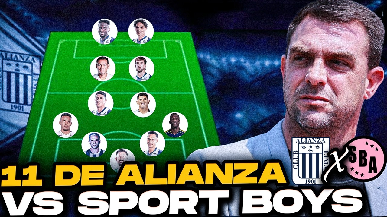 ¡ÚLTIMA HORA! Alianza Lima METE CAMBIOS en su 11 vs Sport Boys