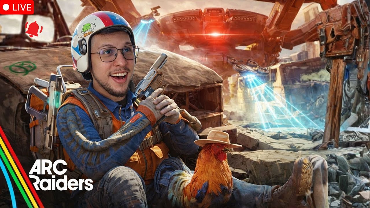 🔴LIVE | ARC RAIDERS - PRIMEIRISSIMA LIVE DO CANAL!! UM BOM PVP + FARM