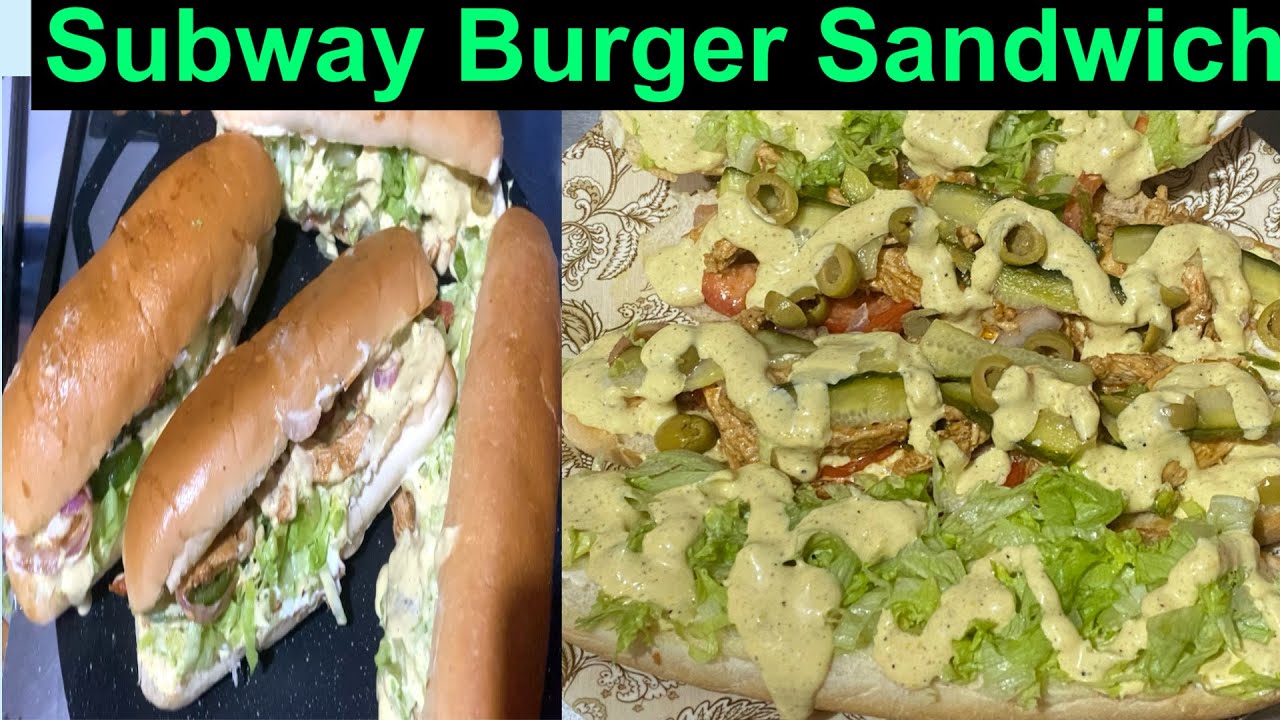 Subway Burgar | Sandwich | Chicken Subway Sendwitch | chickensandwich | Chicken sendwitch 