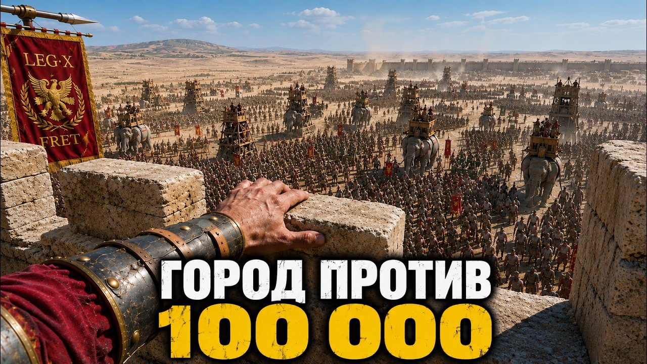 Шапур II пришёл за Римом - Но застрял у одного города