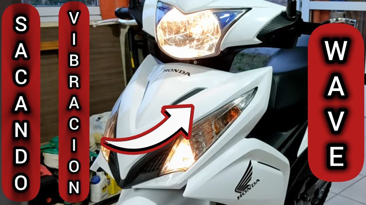 HONDA WAVE 110 s  VIBRACION RUIDO A PLASTICOS CACHAS Desarme y Solución