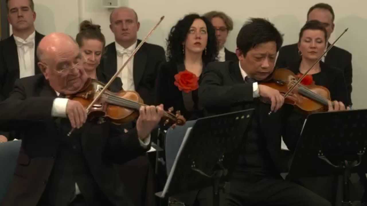 John Williams "Schindler's List". Solo violin: Hans Maile and "BESA" Quartet. Berliner Symphoniker