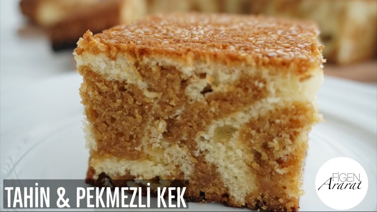 Yumuşacık Pamuk gibi Tahin Pekmezli kek / Figen Ararat