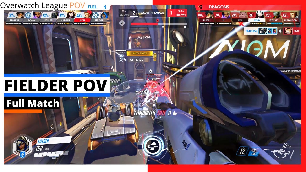 FIELDER POV - WINNERS FINAL | Ana, Moira & Zenyatta | Fuel vs Dragons | OWL 2021 Playoffs