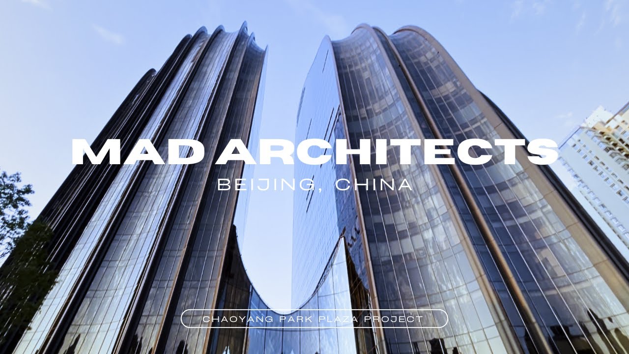 Exploring Chaoyang Park Plaza by MAD Architects, Beijing, China