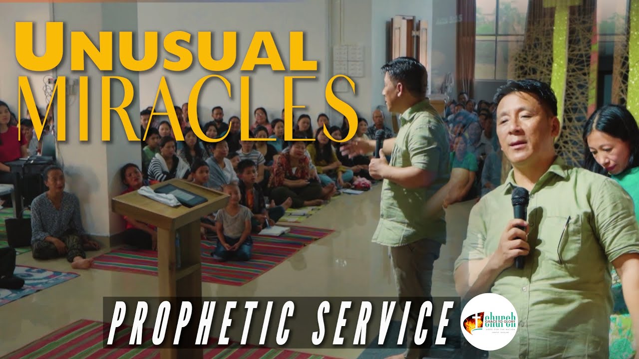 Healing through shadow and handkerchief in Jesus name PROPHETIC SERVICE | GRACE TO GLORY CHURCH