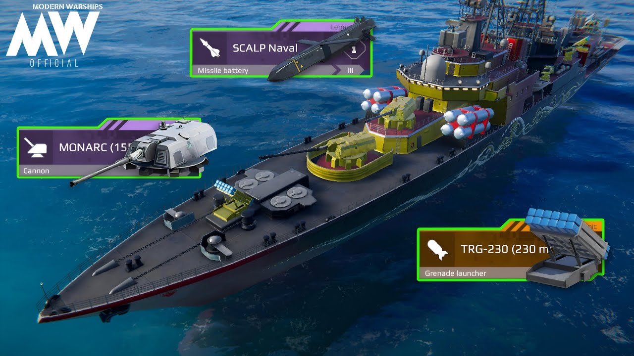 Rf Admiral Basisty - Monarc with Trg-230 Really Smooth😎 - Modern Warships