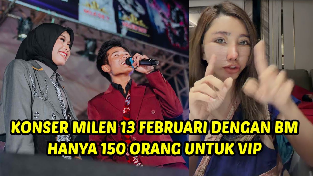 Konser milen untuk bawang mas adakan 150 orang vip di cafe