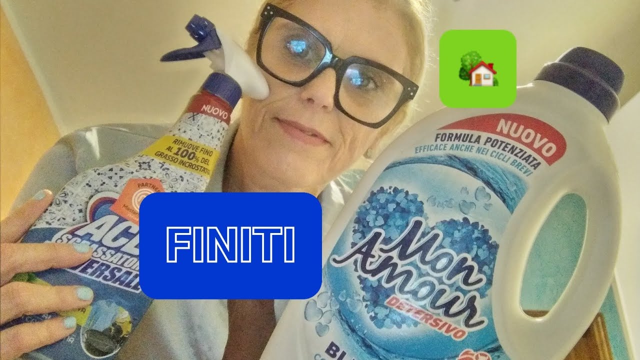 💥TERMINATI E RECENSITI💥DETERSIVI  🏡  E BUCATO ☔🍄
