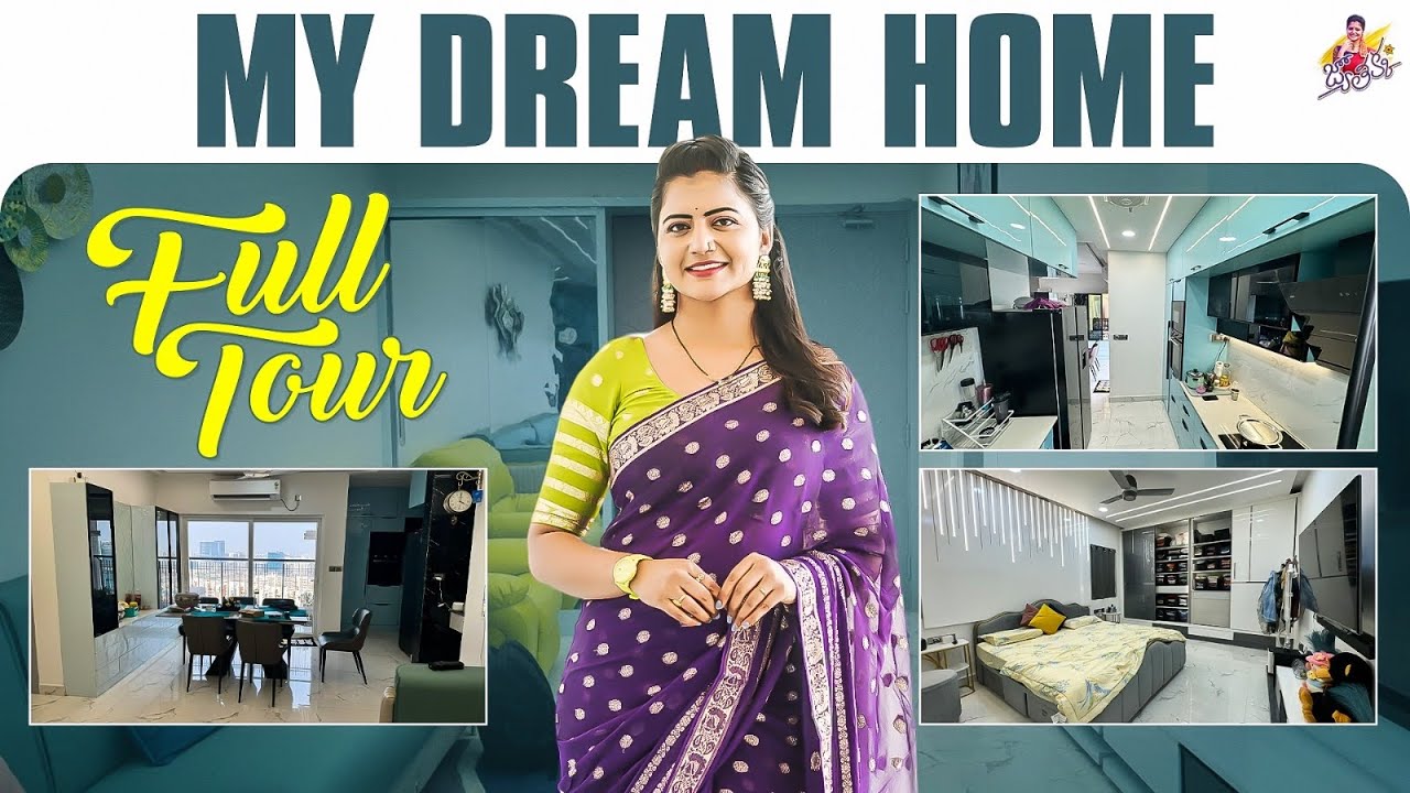 My Dream Home | Full House Tour | Shiva Jyothi | Jyothakka
