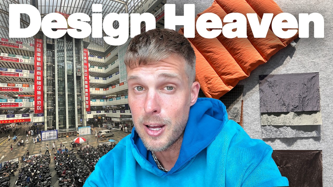 POV: exploring the largest fabric market In the world (Creative Director vlog)