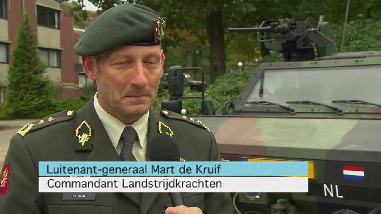 De Kruif treedt aan als landmachtcommandant