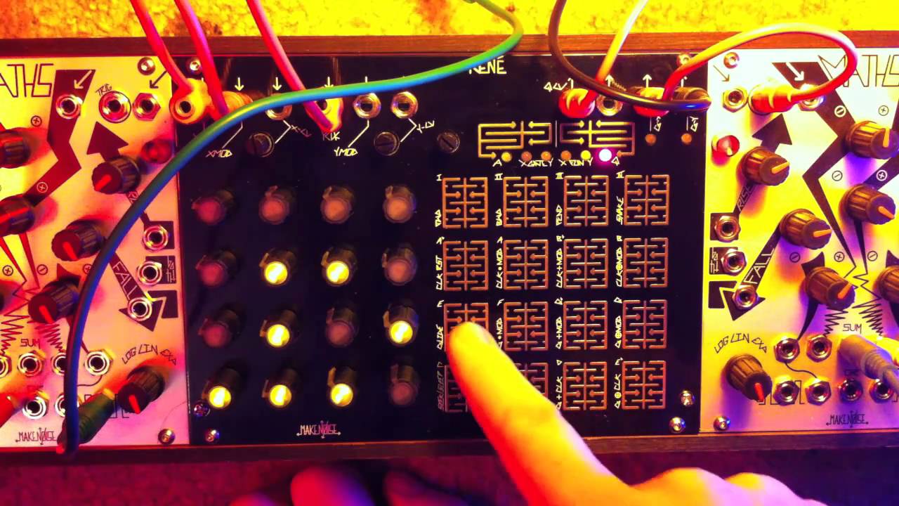 makenoise rené modular sequencer learning/experiment