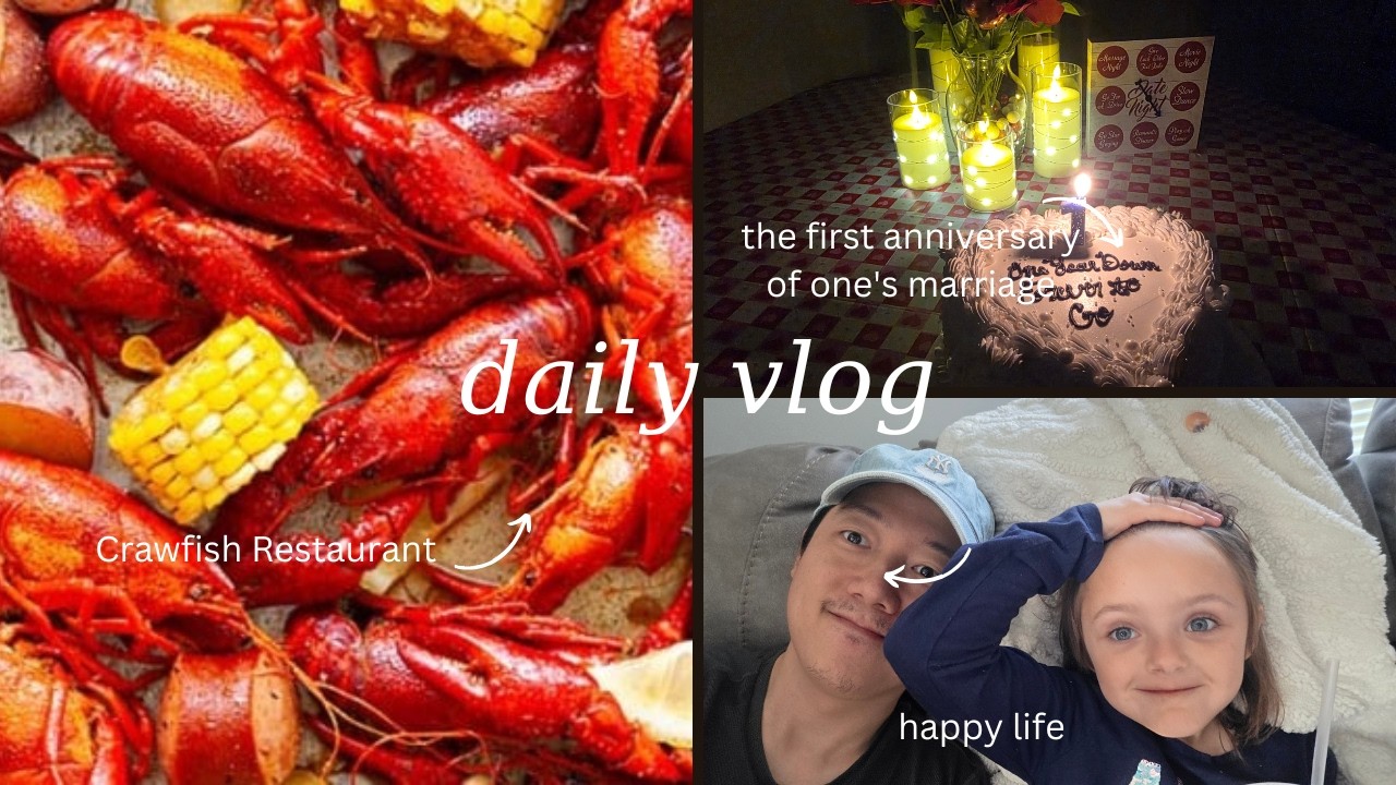 🇺🇸 1st our aniv, birthday, V-day l 결혼기념일, 생일, 발렌타인데이, 재취업