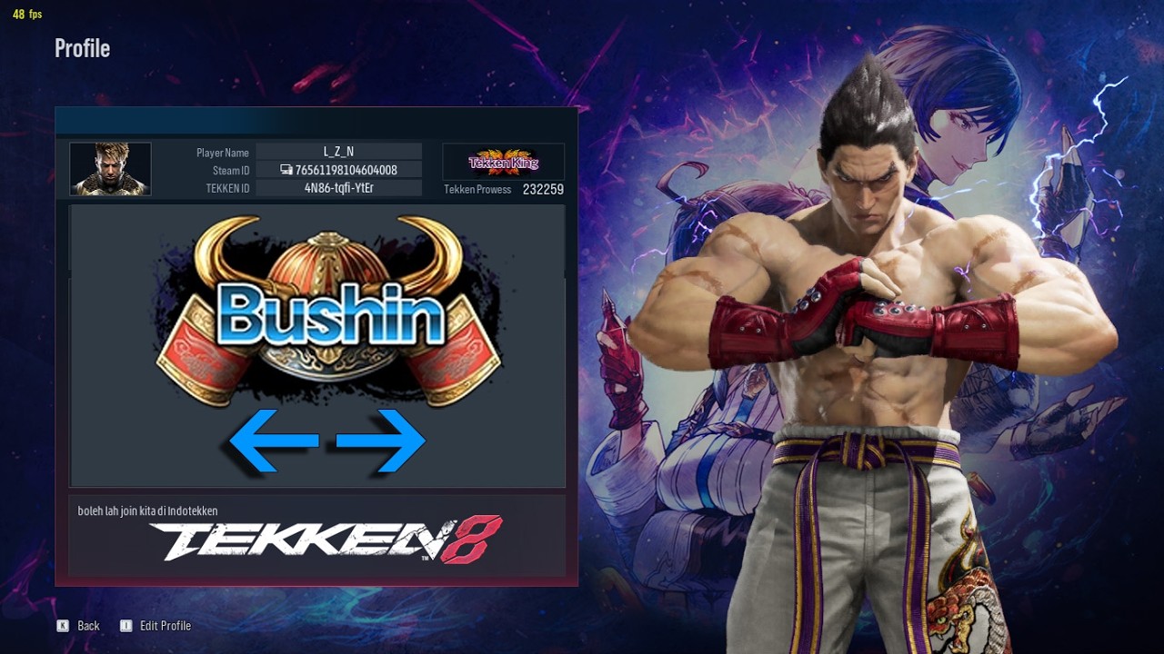 terus berjuang di sesi Panjat Rank Tekken 8 di PC - 4 Maret 2026