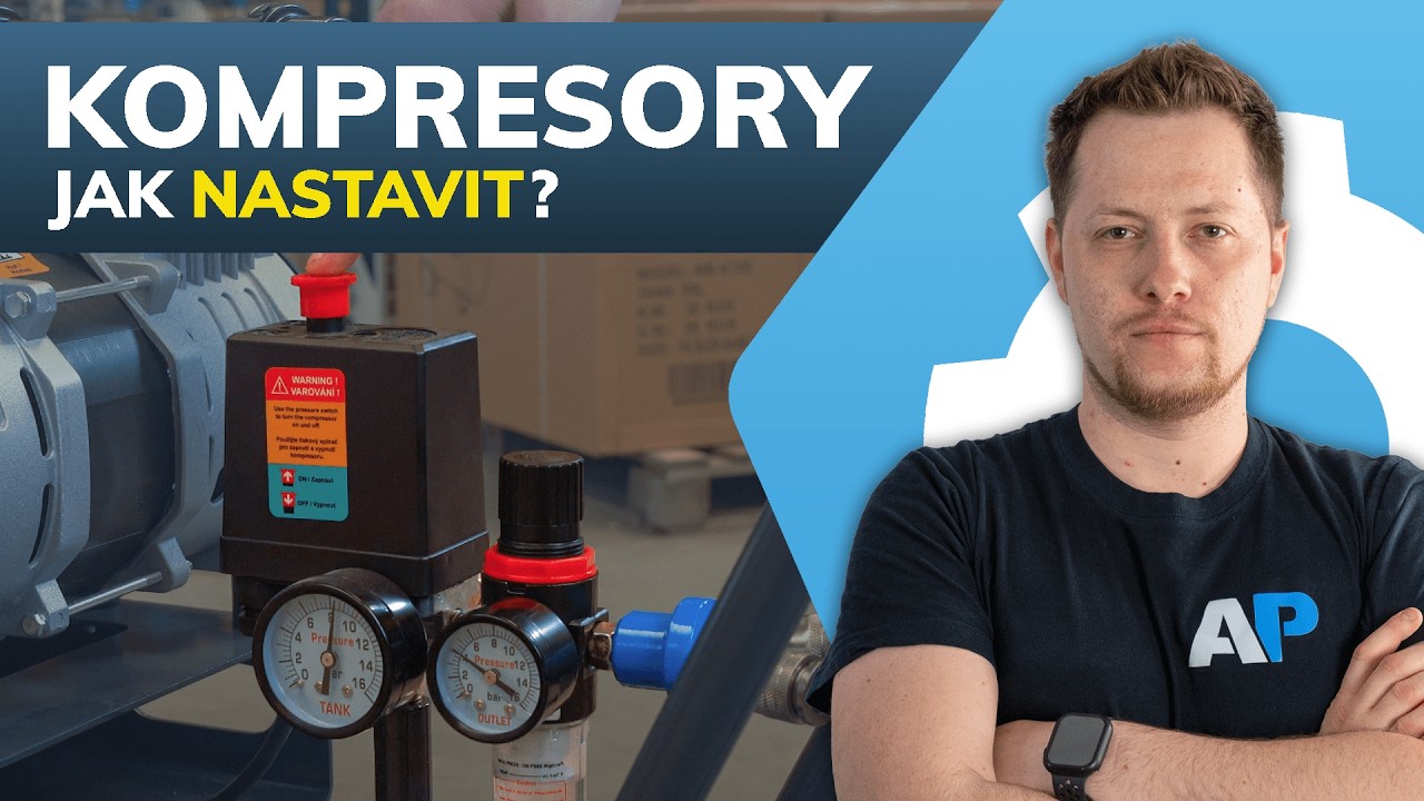 Jak správně nastavit a udržovat kompresor? | Části kompresoru, první spuštění a údržba