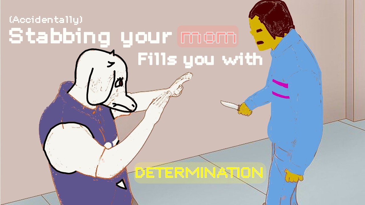 Accidentally stabbing my mom | Undertale - Part 1