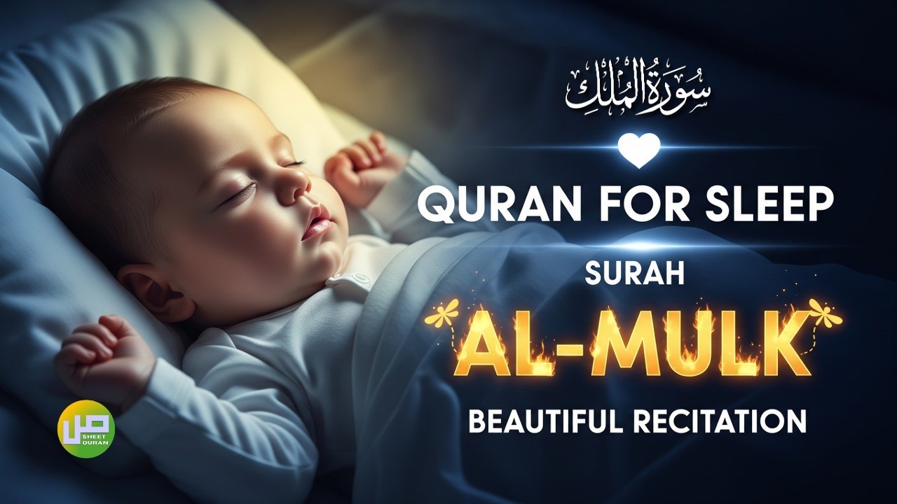Bedtime Dhikr: Surah Al-Mulk Arabic + Translation | Peace, Protection & Barakah | Sheet Quran