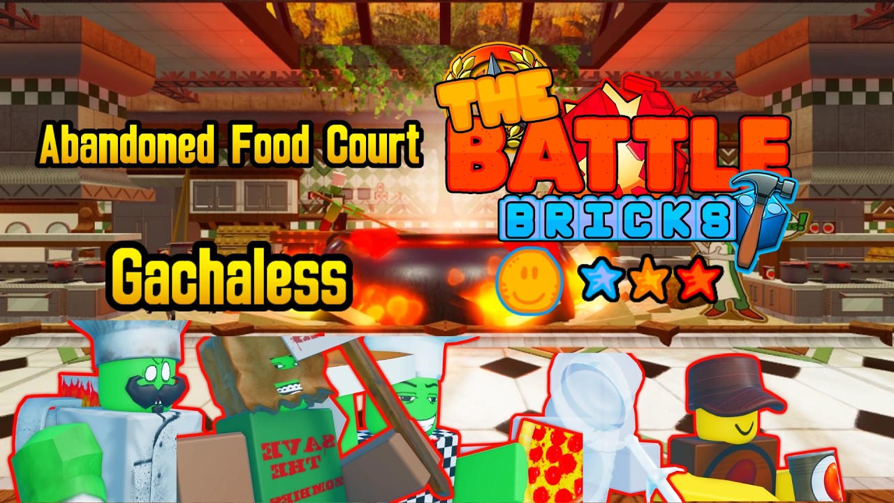The Battle Bricks - Chapter 5: Undead Cation Abandoned Food Court: Stage 1-10 (3 Star, Gachaless)