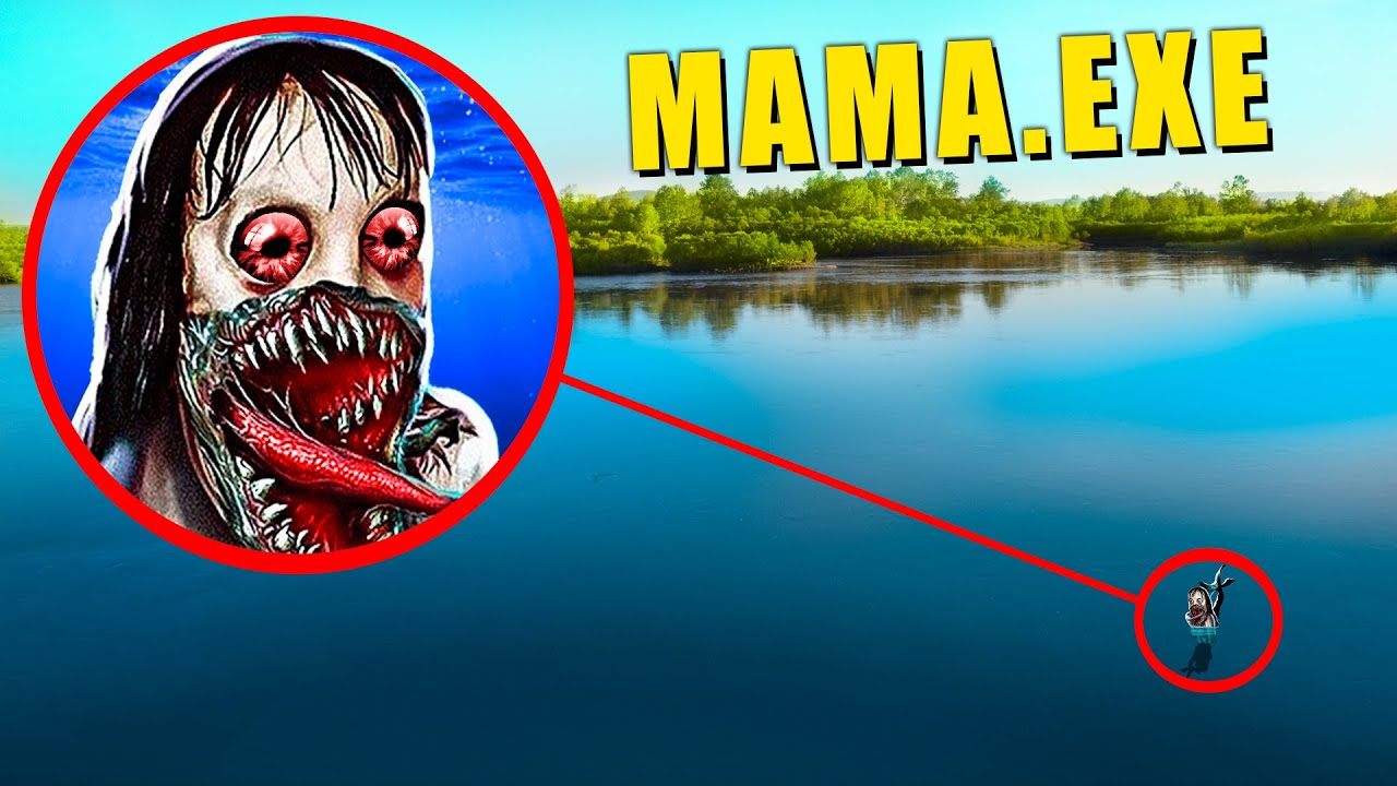 срочно! ЭТО РУСАЛКА МАМА.EXE ОХОТИТСЯ НА НАС НА ОЗЕРЕ