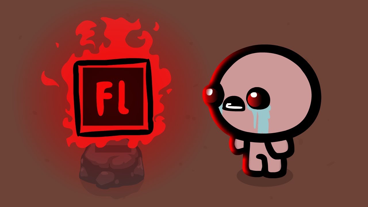 Adobe Flash Explained In Binding of Isaac!