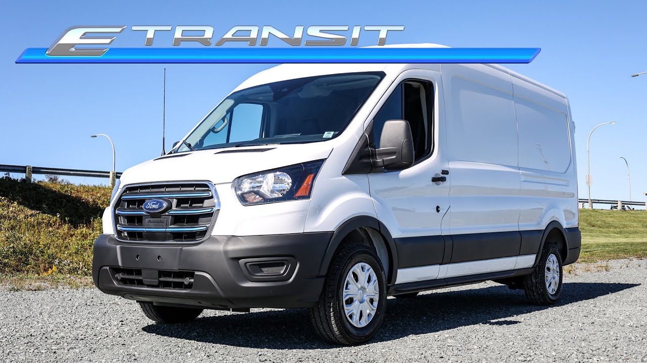 The FULLY ELECTRIC Ford E-Transit! 2022 Ford E-Transit Review!