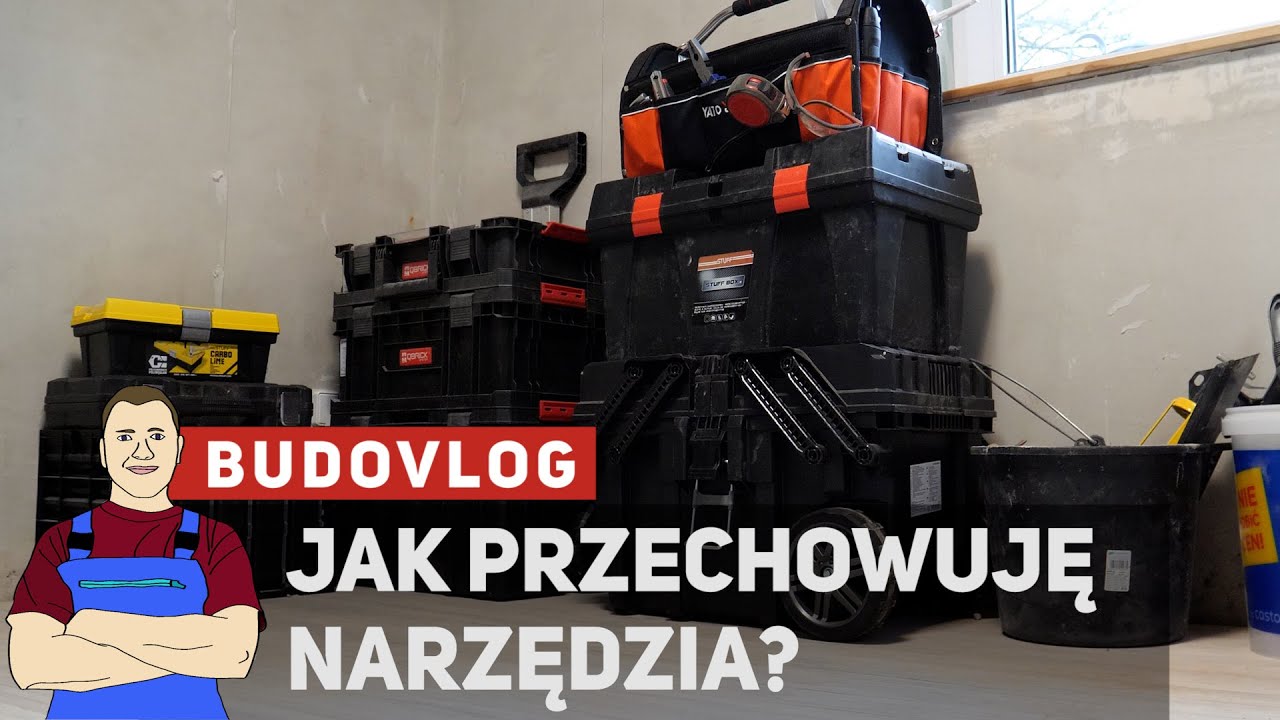 Jak przechowuję narzędzia? Skrzynie / torby / walizki - BUDOVLOG