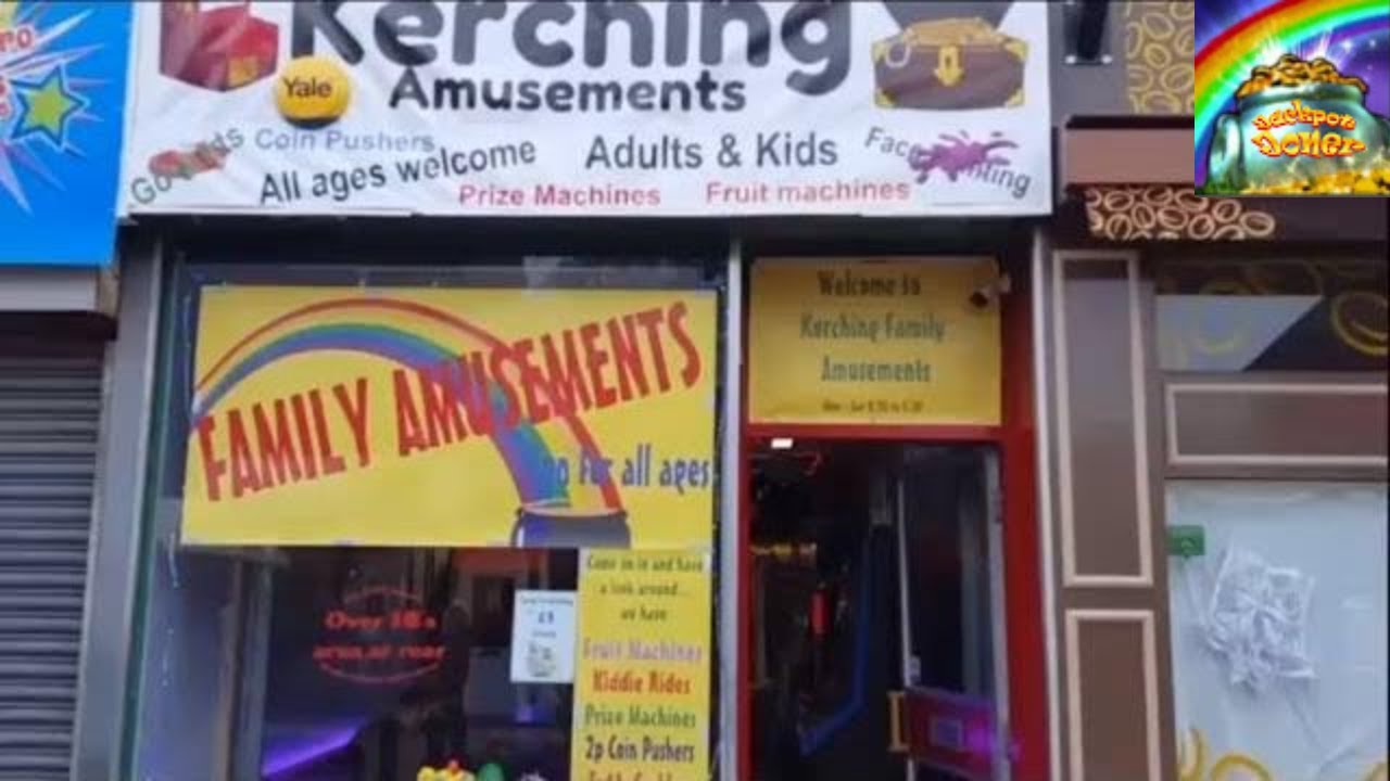 Arcade Tour of Kerching Amusements Worksop and slots action