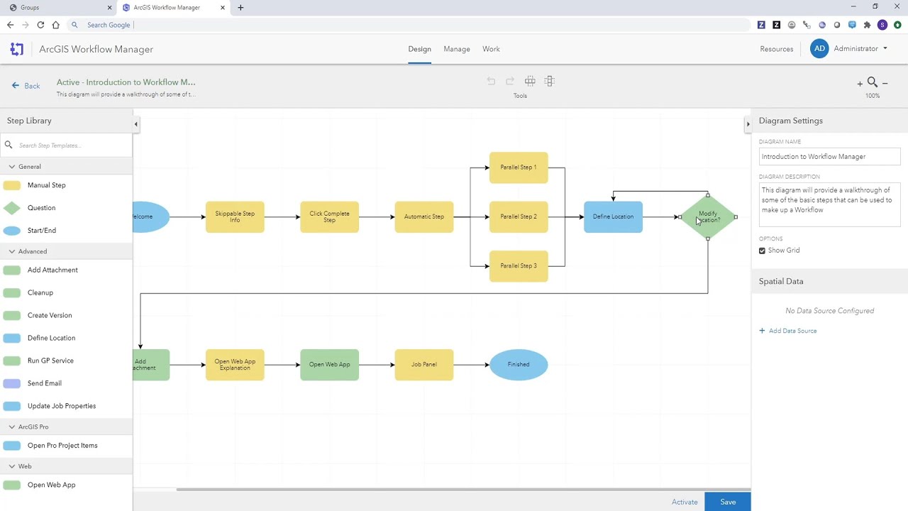 Getting Started with ArcGIS Workflow Manager Service-Driven Deployment