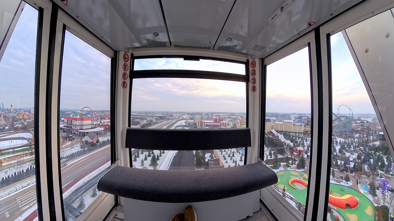 Wonder Wheel (Full Ride) - Energylandia 2026 (Edycja Zimowa) (4K) (Zator, Polska)