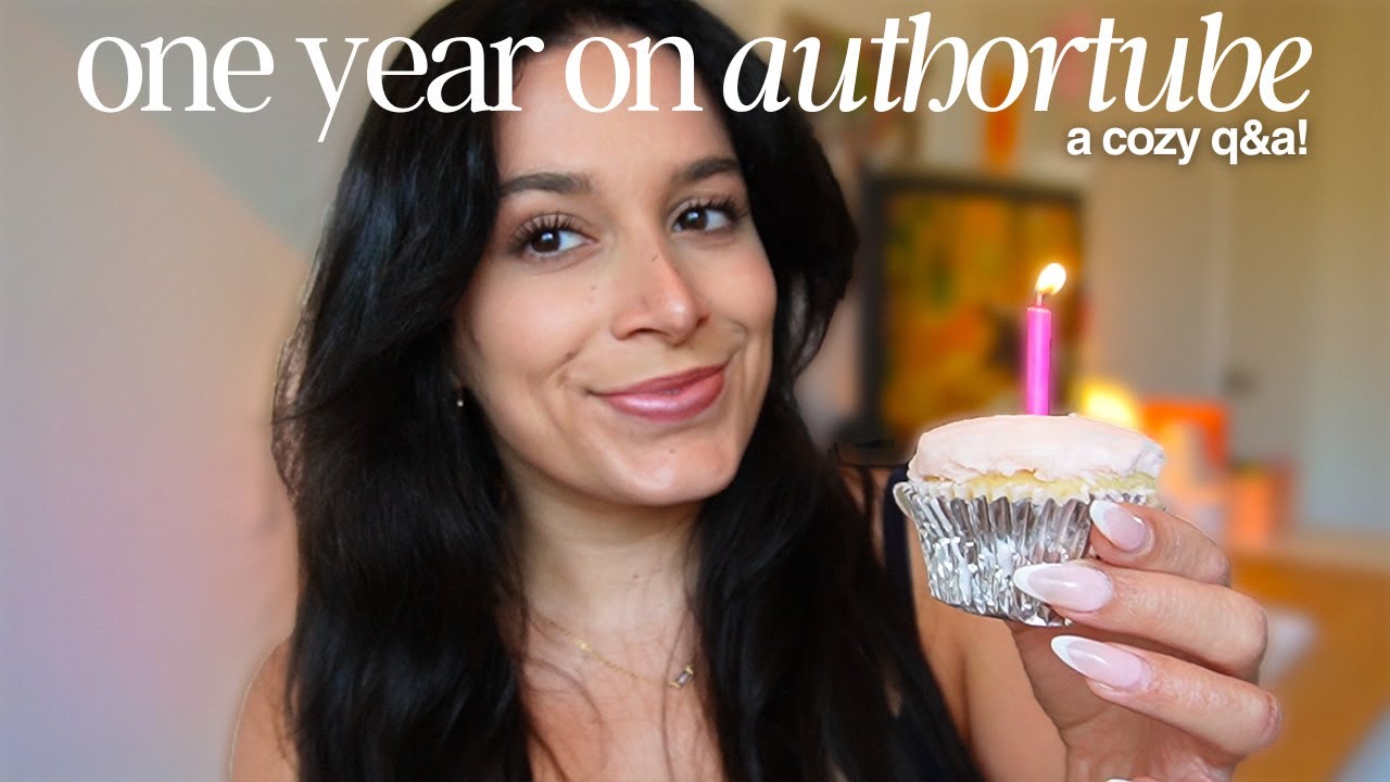 i've been on authortube for a year...let's talk about it 🍰