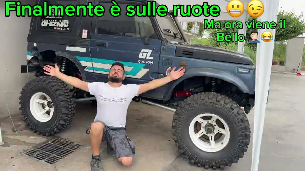 Assetto coilover suzuki samurai quasi terminato 😍part6 