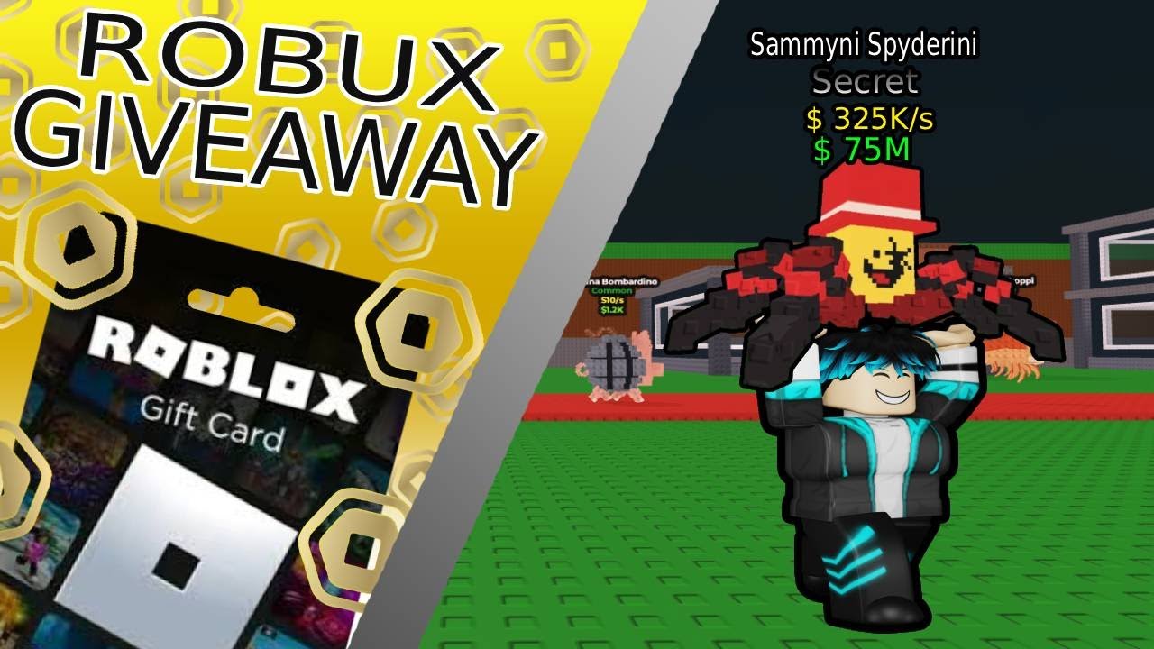 РОЗЫГРЫШ ROBUX! КТО СМОЖЕТ УКРАСТЬ ЛУЧШИЙ BRAINROT В ROBLOX? #roblox