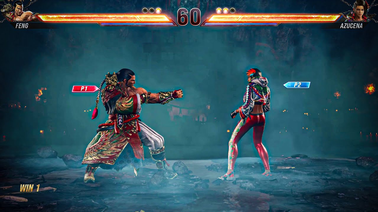 Feng wins against Azucena.