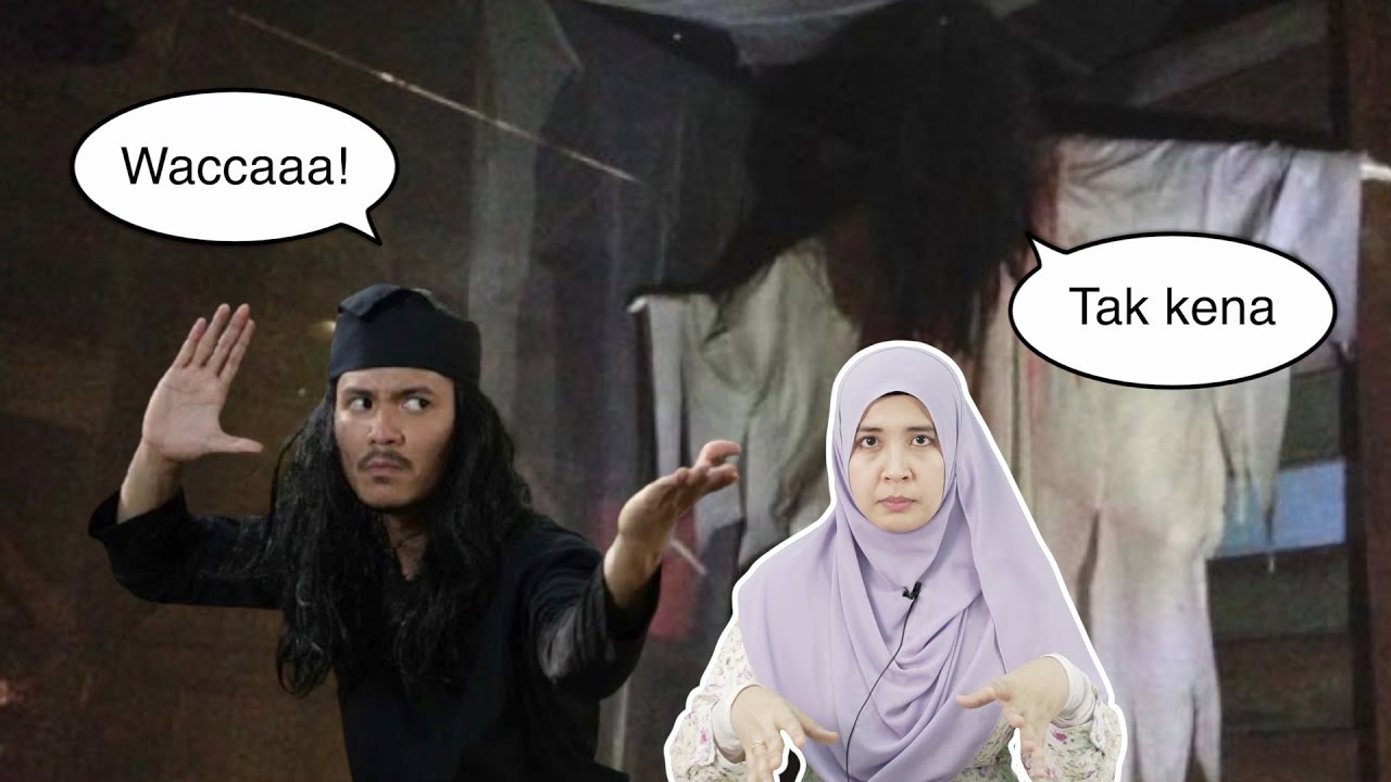 Ustaz Bersilat Nak Halau Hantu