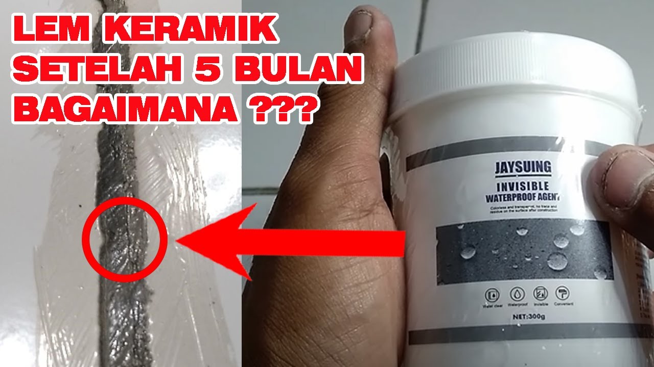 Lem Keramik Lantai Super Lengket | Cara Mengatasi Keramik Lantai Rembes | Setelah 5 Bulan ???