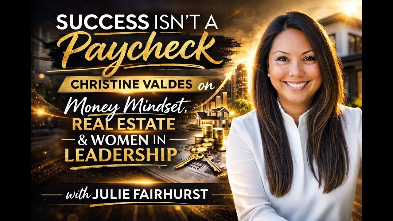 Success Isn’t a Paycheck: Christine Valdez on Money Mindset, Real Estate & Women in Leadership