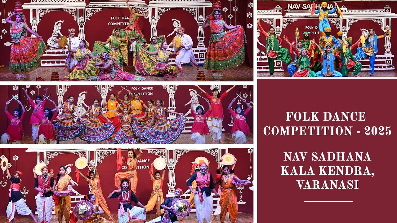 Folk Dance Competition, 20th Sep 2025, Nav Sadhana Kala Kendra, Varanasi