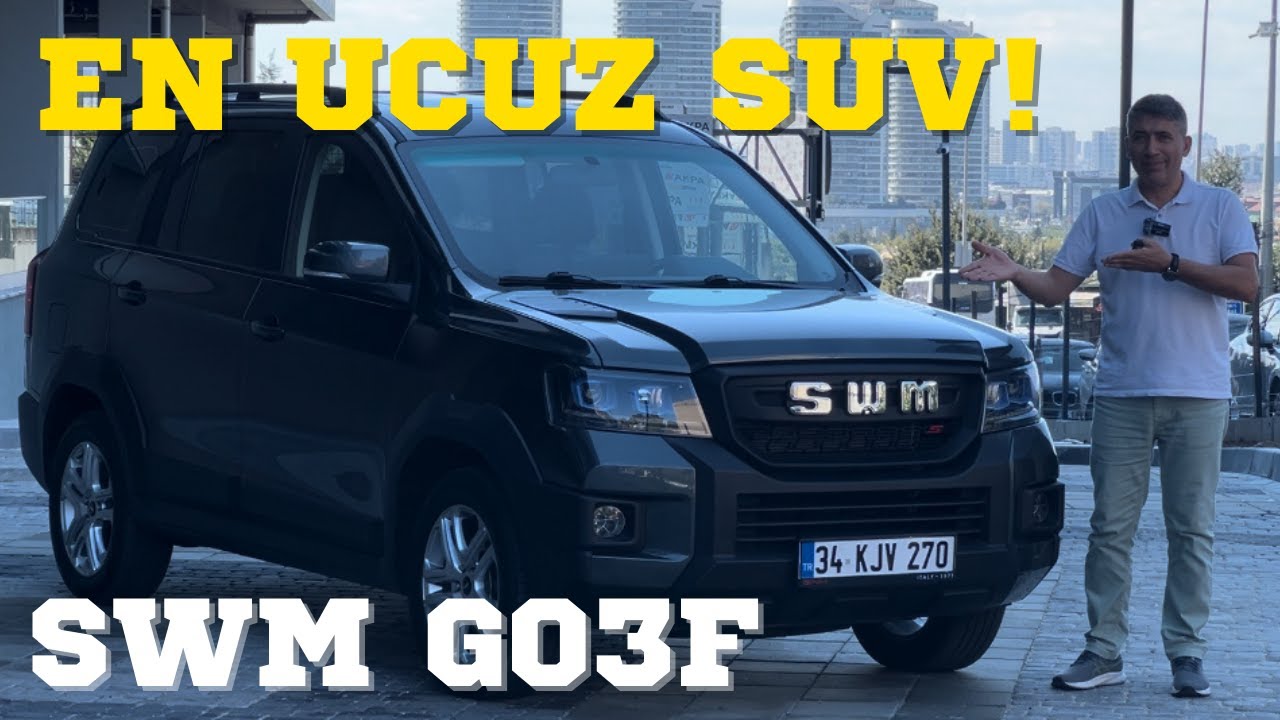 SWM G03F | 1.1 MİLYONA 7 KOLTUKLU OTOMOBİL #china #italy
