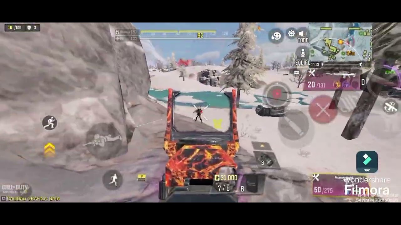 CODM parte 224, Solo vs equipos de 4, entre cenizas, este skin no debía ser 😅.