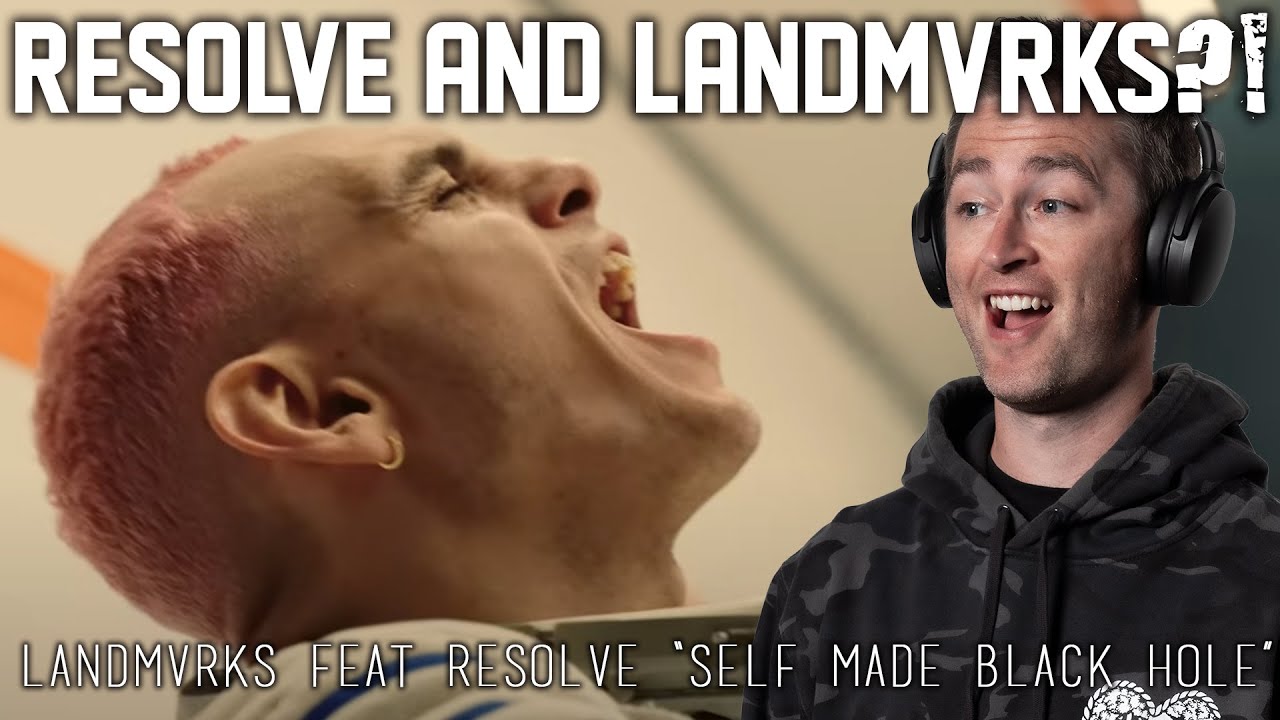 LANDMVRKS — Self-Made Black Hole при участии RESOLVE РЕАКЦИЯ // КАКОЙ КОЛЛАБ! // Реакция Рогенджоша