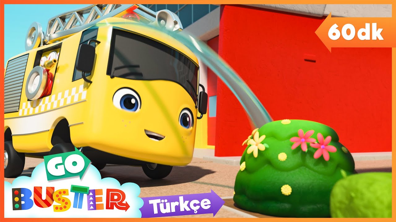 Kahraman İtfaiye Kamyonu Buster Günü Kurtarıyor 🚒 Go Buster Türkçe - Çocuk Çizgi Filmleri