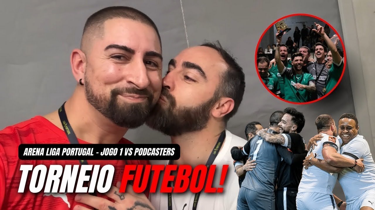 VLOG TORNEIO FUTEBOL NA ARENA LIGA PORTUGAL (PARTE 1)