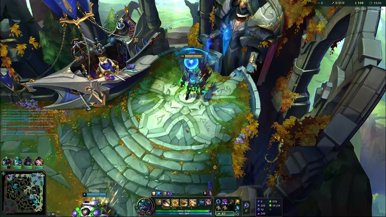 Playing Galio Into 4 AP Champs Has to Be the Best Feeling Ever