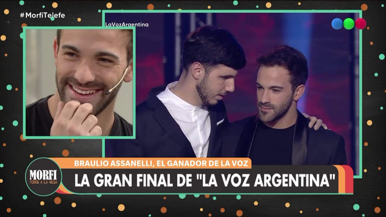 Braulio, el ganador de La Voz Argentina cantó en vivo en Morfi - Morfi Telefe