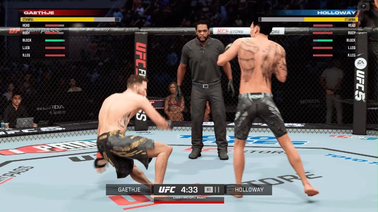 EA SPORTS UFC 5_Gaetje vs Holloway