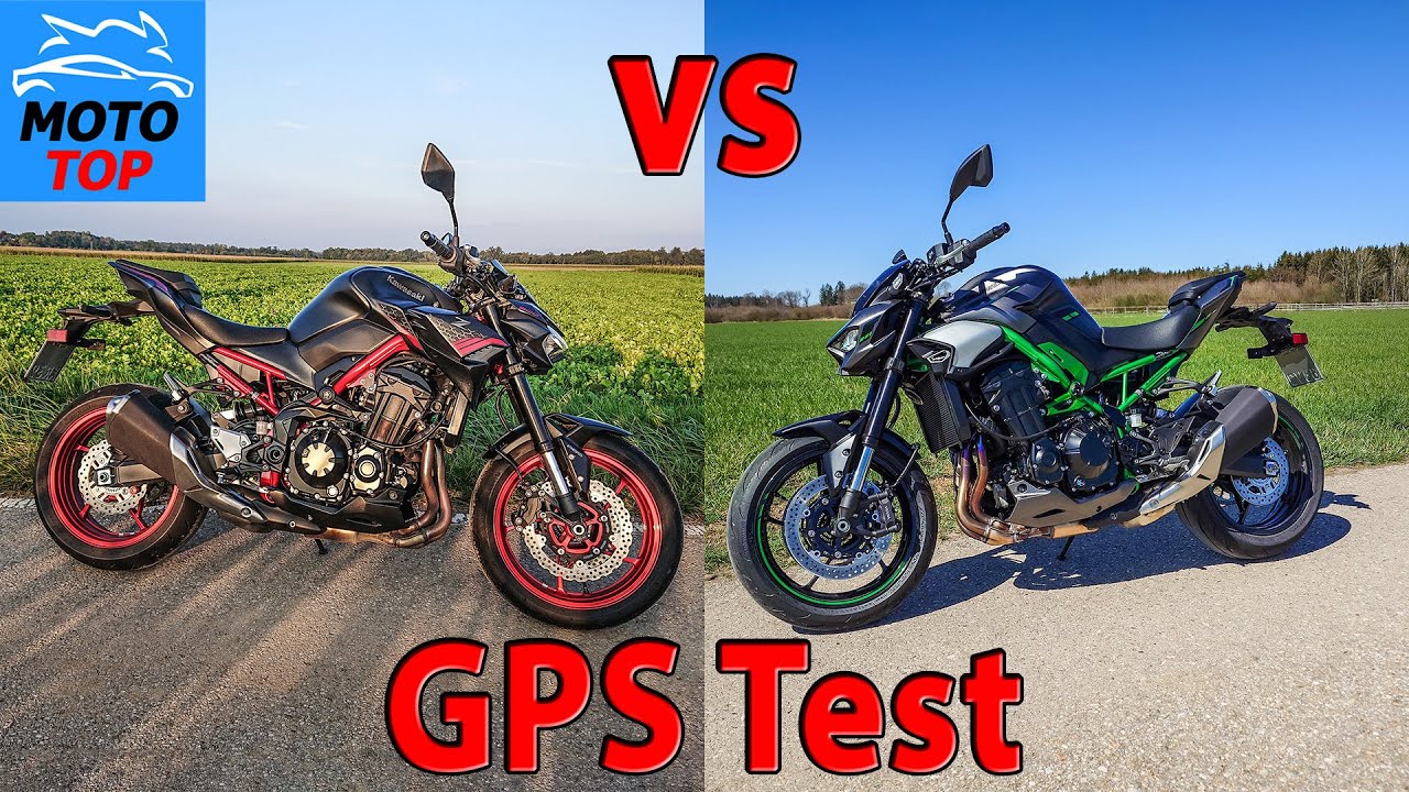 Kawasaki Z900 2021 vs 2025 - GPS Test Comparison - ACCELERATION / ROLL ON / TOPSPEED