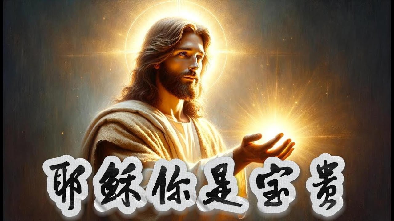 耶稣你是宝贵 伴奏音乐  超大字歌词 敬拜PPT