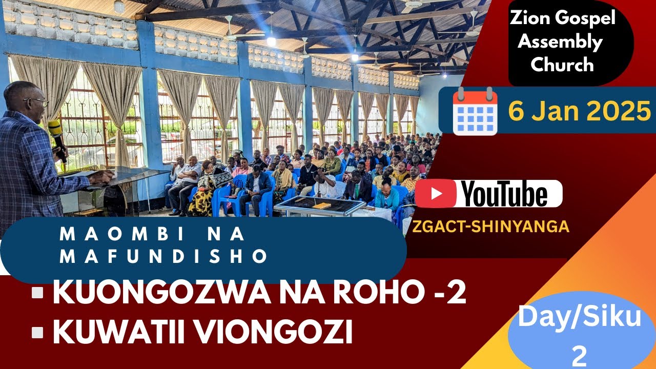 MCH. ELLY MPULE | KUONGOZWA NA ROHO PART 2 & KUWATII VIONGOZI.
