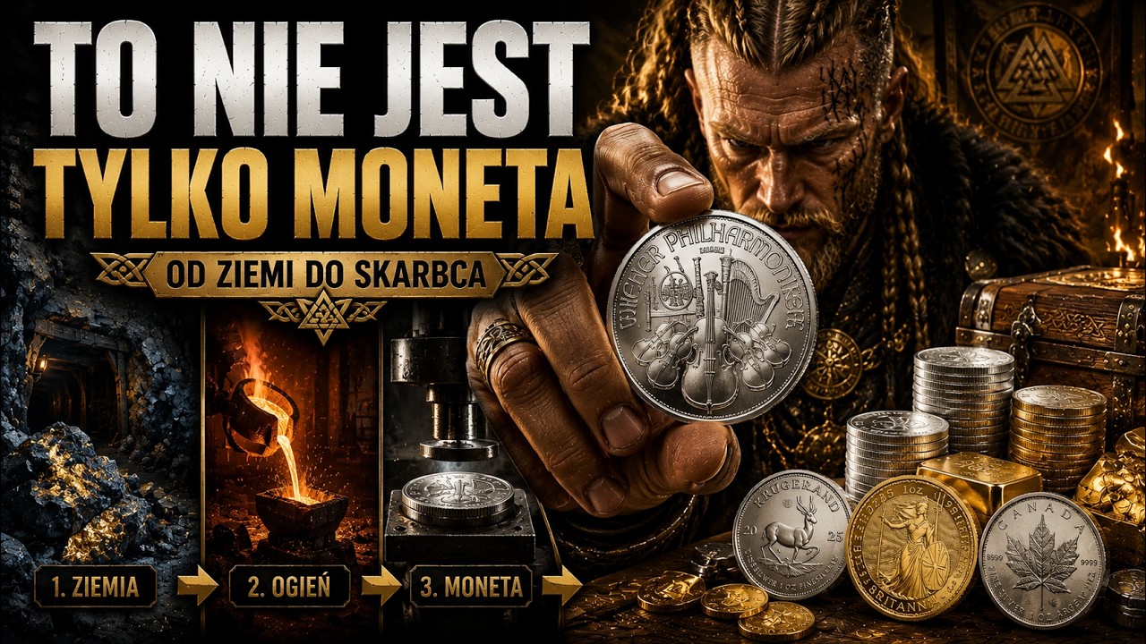 MONETA NIE ZACZYNA SIĘ U DEALERA #srebro #złoto #metaleszlachetne #platyna
